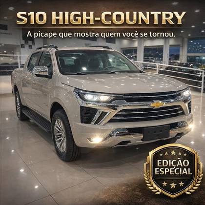 CHEVROLET S10 2.8 16V TURBO DIESEL HIGH COUNTRY CD 4X4 AUTOMÁTICO CHEVROLET S10 2.8 16V TURBO DIESEL HIGH COUNTRY CD 4X4 AUTOMÁTICO